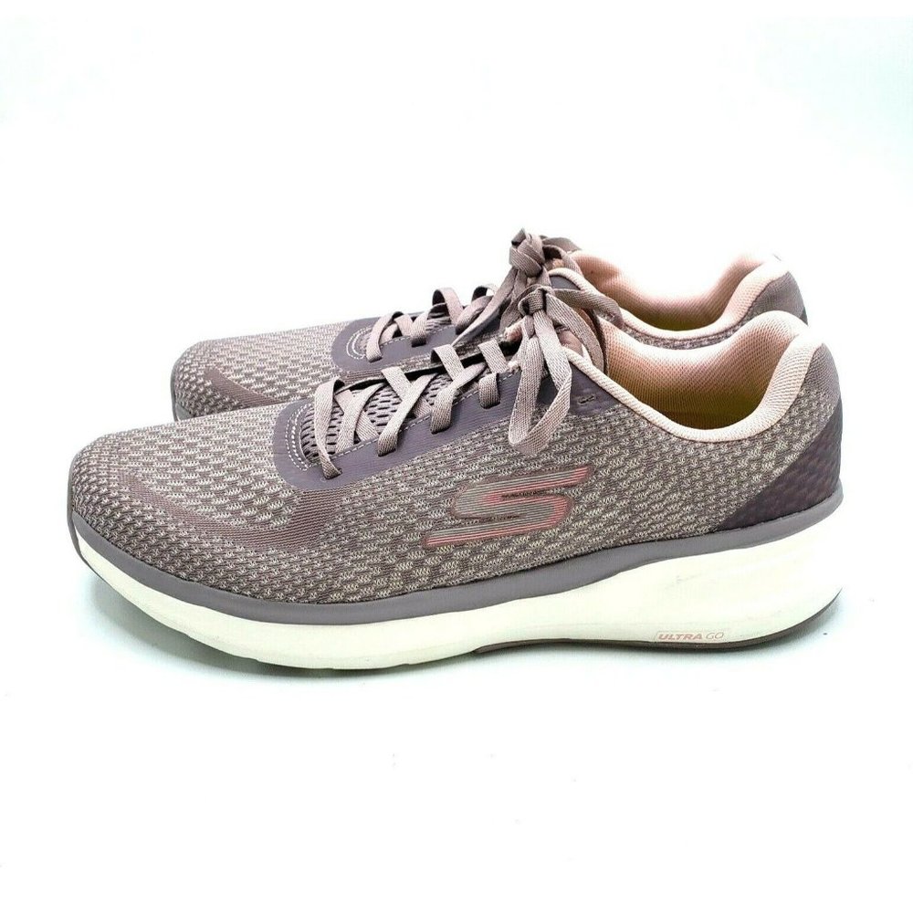 Skechers Women's GoRun Pure Sneaker  9.5 Mauve 15216